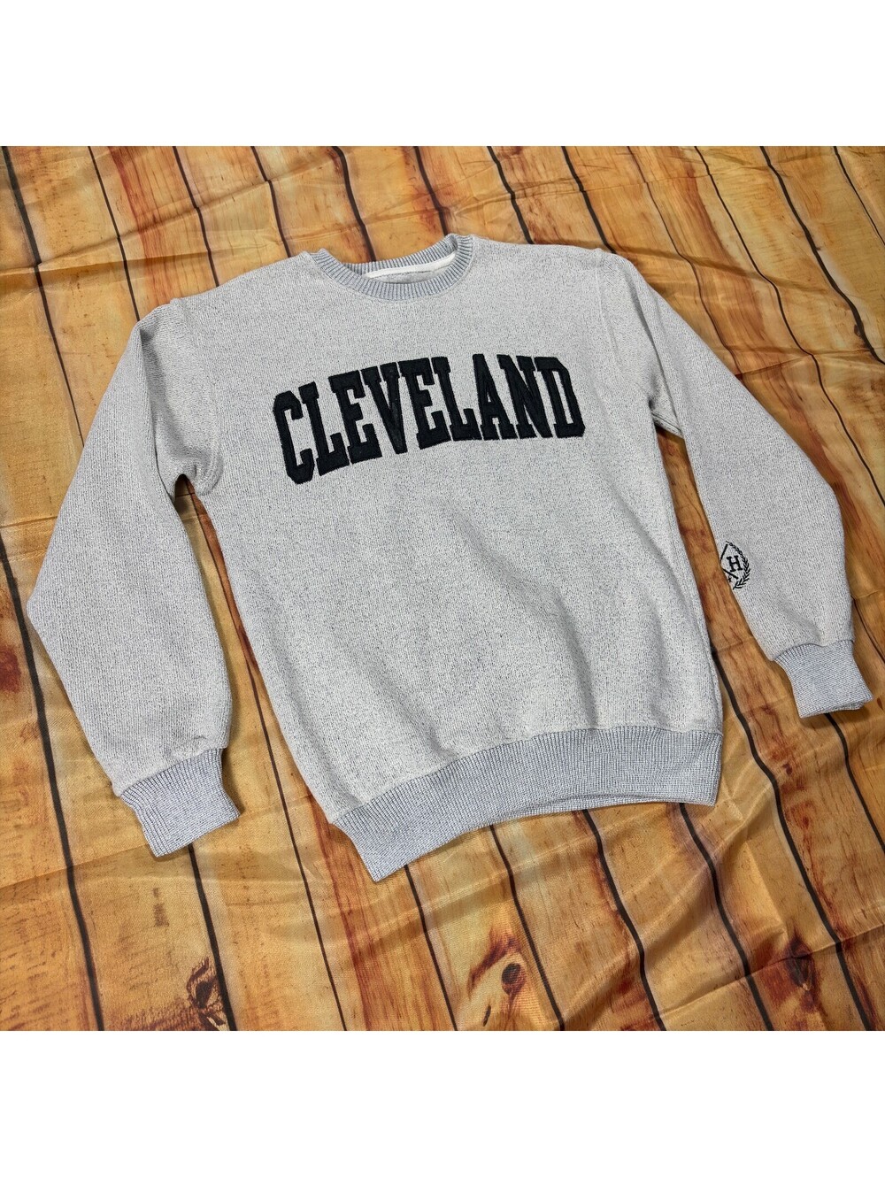 New York Popular Cleveland Crewneck Sweatshirt Gray